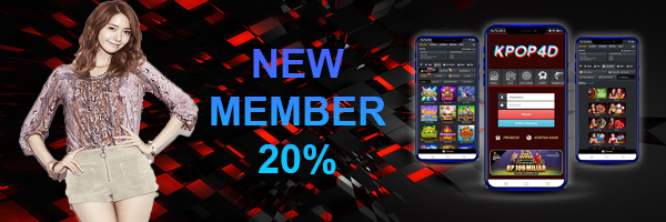 bonus new member 20%